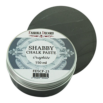 Shabby Kreidepaste Graphit 150 ml
