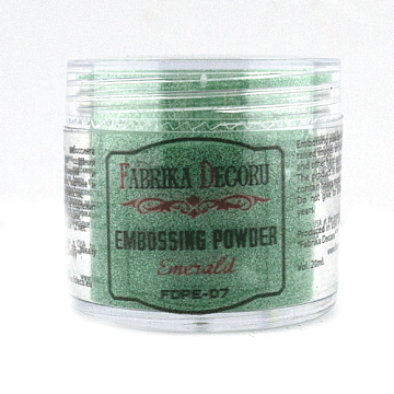 Embossing-Pulver Smaragd 20 ml