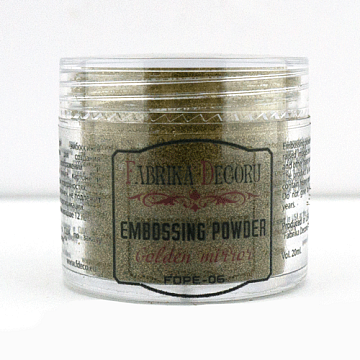 Embossing powder Golden mirror 20 ml