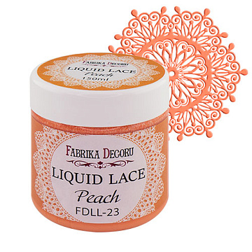 Liquid lace, color Peach, 150ml