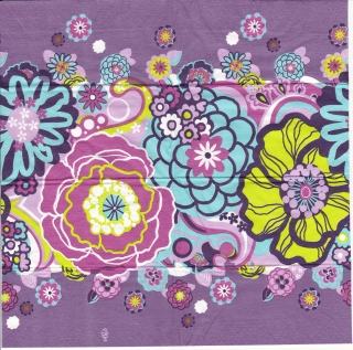 Decoupage-Serviette "Sommerornament1"