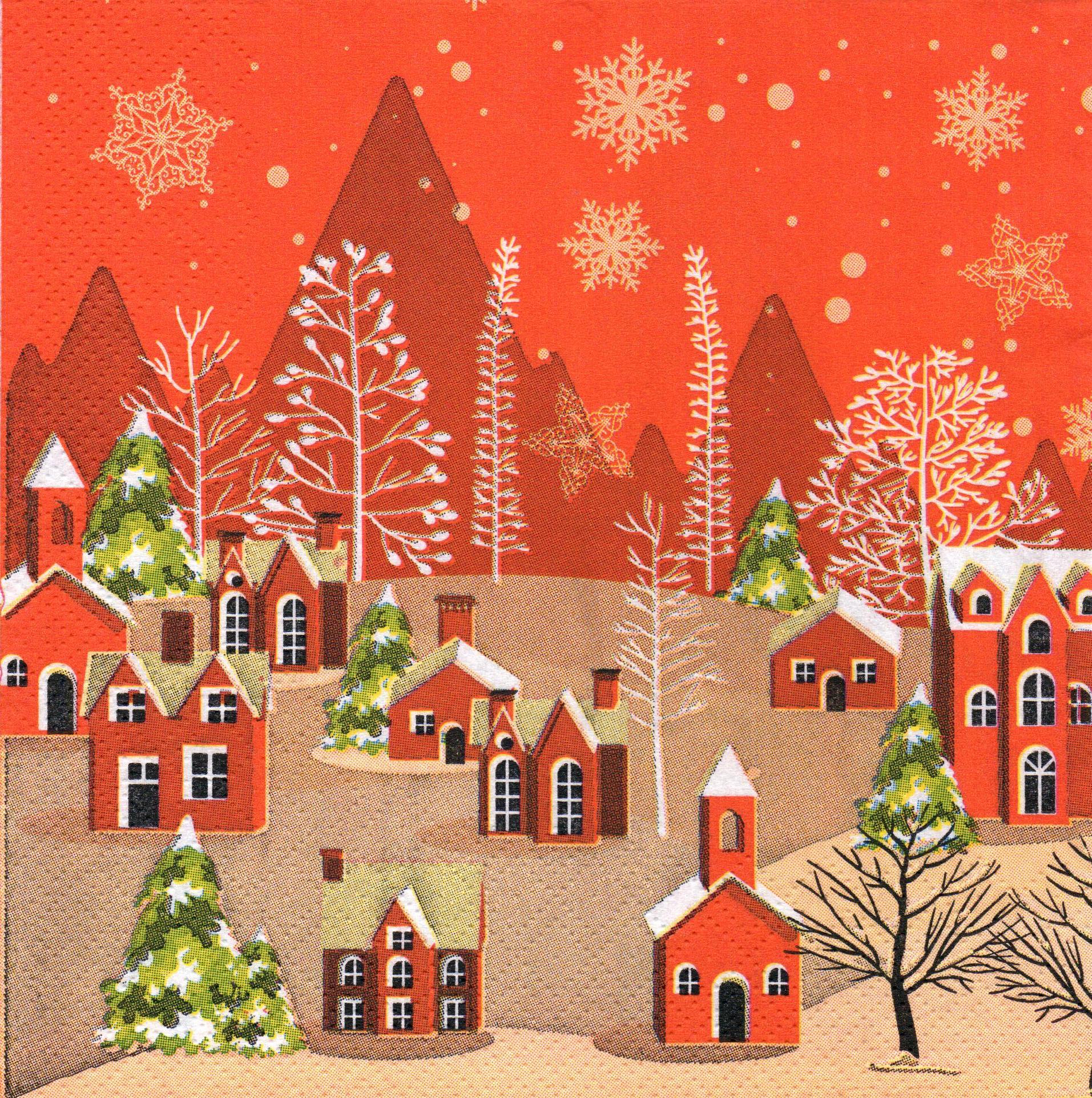 Serwetka do decoupage "Merry christmas 3" - Fabrika Decoru