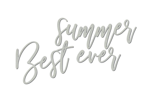 Tekturek "Best summer ever" #431 - foto 0  - Fabrika Decoru