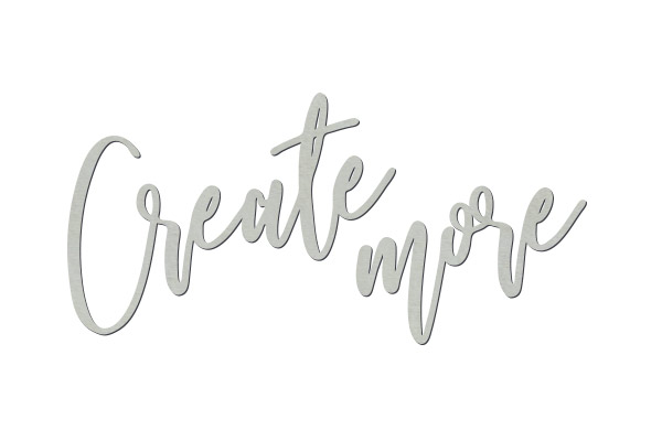 Spanplatte "Create more" #441 - foto 0  - Fabrika Decoru