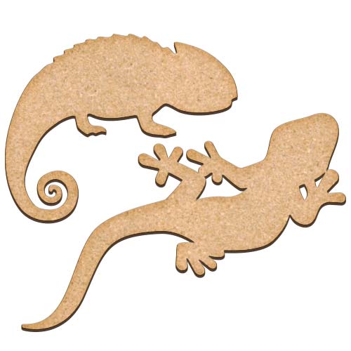 art-board-chameleon-and-lizard