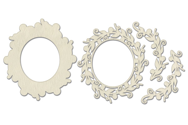 Chipboard embellishments set, FDCH-295