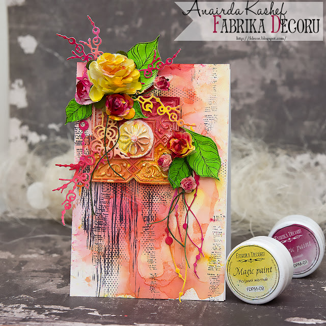 Sucha farba Magic paint Neutralna czerń, 15ml - foto 0  - Fabrika Decoru