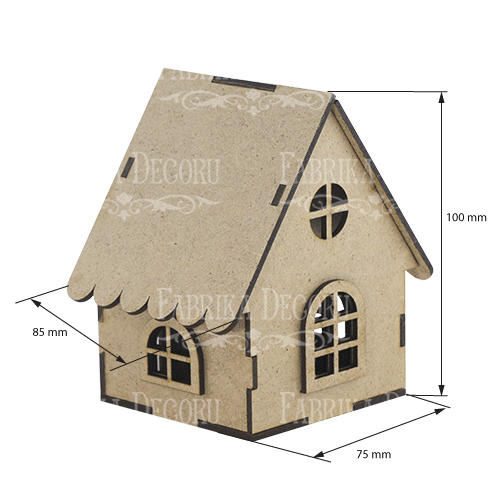 Baza do dekorowania "Domek-4" #108 - foto 1  - Fabrika Decoru