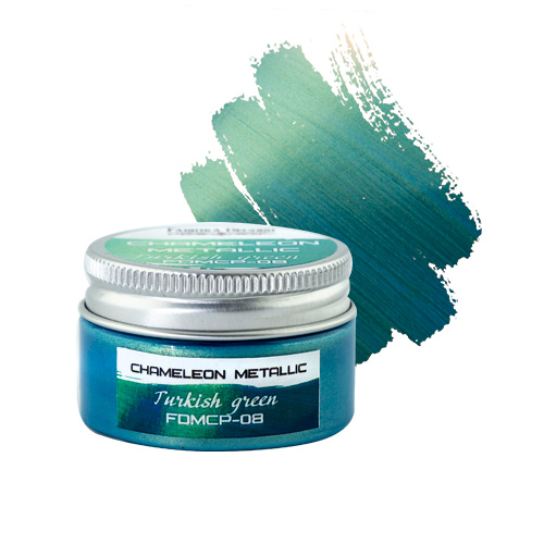 Metallic chameleon paint Turkish blue 30 ml