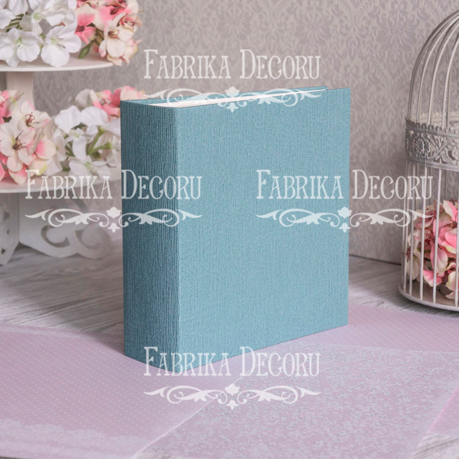 Blankoalbum Dark Torquoise 20cm х 20cm - foto 0  - Fabrika Decoru