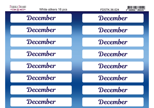 Set of stickers for journaling and planners #36-024