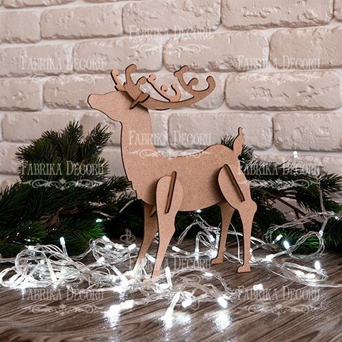 Blank for decoration "Christmas deer-2" #115 - foto 0