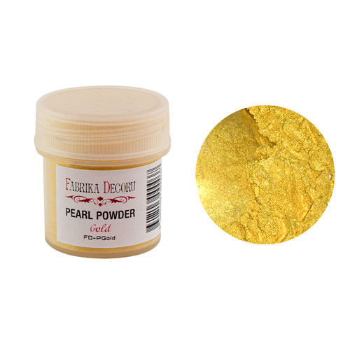 Perlenpulver Gold 20 ml - Fabrika Decoru