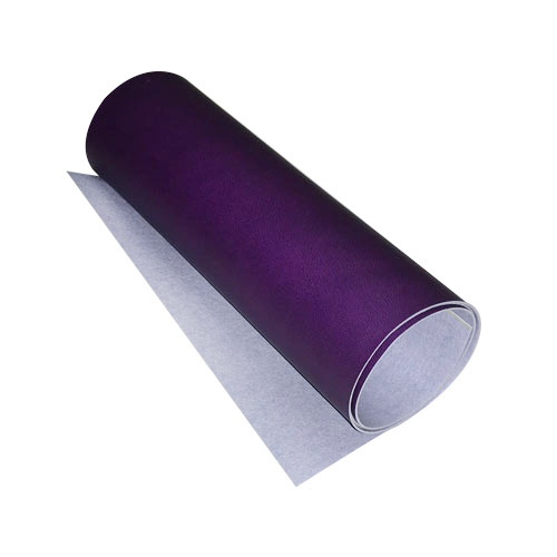 Stück PU-Leder Violett, Größe 50cm x 15cm - Fabrika Decoru