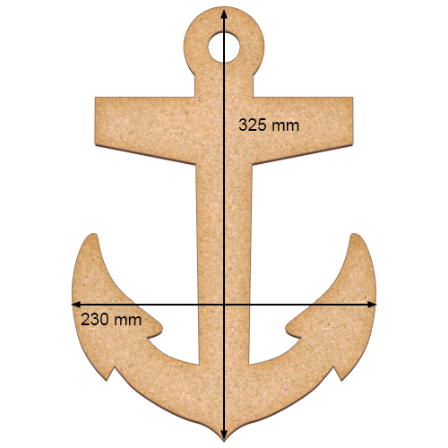 Art board Anchor, 23cm х 32,5cm - foto 0