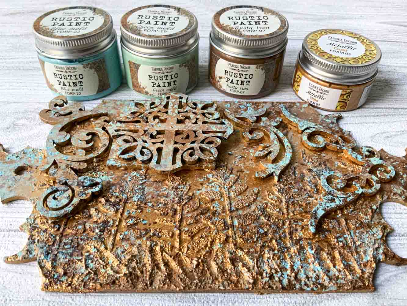 Rustic paint Prussian blue - foto 3