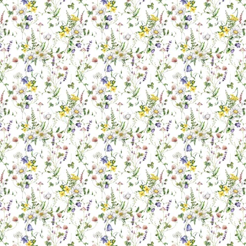 Double-sided scrapbooking paper set Summer meadow 8"x8" 10 sheets - foto 4
