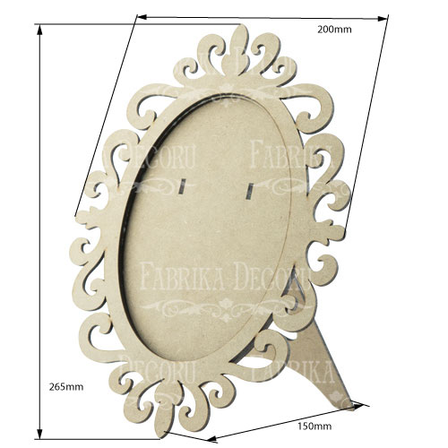 Baza do dekorowania "Ramka na zdjęcie-2" #159 - foto 0  - Fabrika Decoru