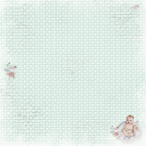 Doppelseitig Scrapbooking Papiere Satz Baby Shabby, 30.5 cm x 30.5cm, 10 Blätter - foto 8  - Fabrika Decoru