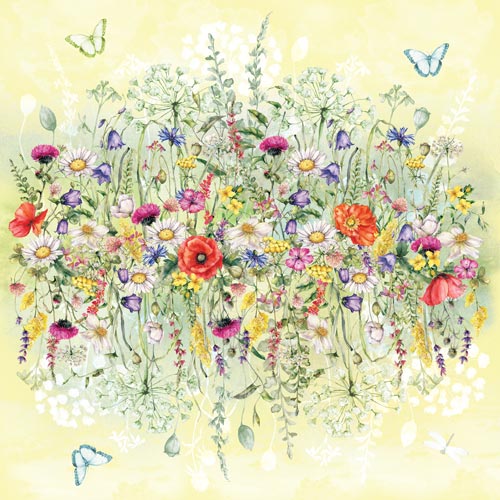 Zestaw papieru do scrapbookingu "Summer meadow" 20cm x 20cm  - foto 9  - Fabrika Decoru