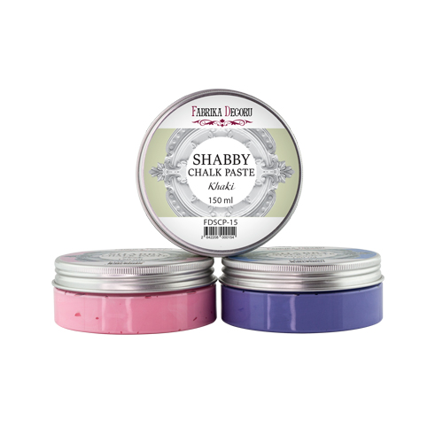 КРЕЙДЯНІ ШЕББІ ПАСТИ меловые шебби пасты