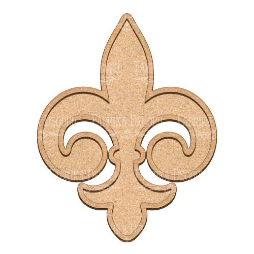 art-board-lily-heraldry-23-5-30-cm