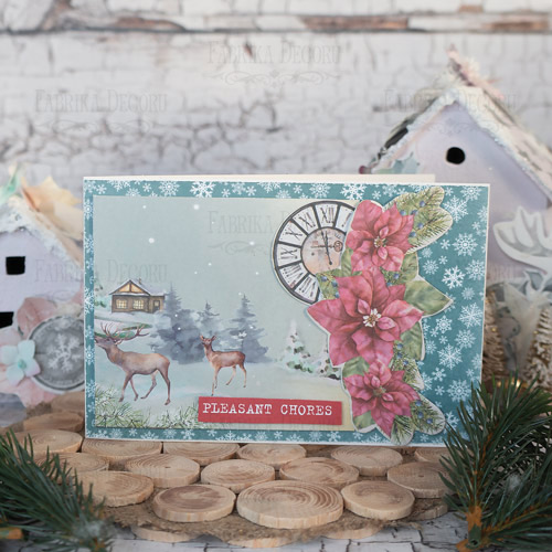 Greeting cards DIY kit, "Winter wonders 1" - foto 8