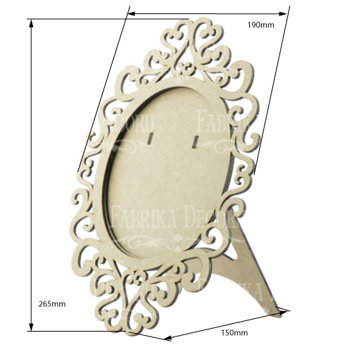 Baza do dekorowania "Ramka na zdjęcie-1" #158 - foto 0  - Fabrika Decoru