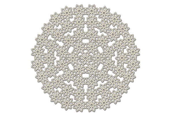 Chipboards set "Openwork napkin 13" #233