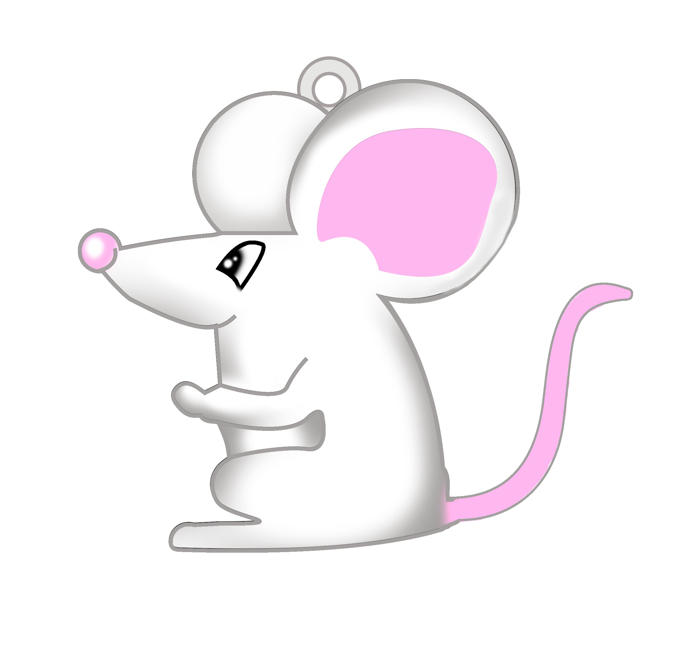 Фігурка для розмальовування та декорування, "Мишка 1" # 305 - фото 0