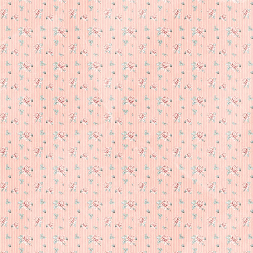 Набор бумаги для скрапбукинга "Shabby baby girl redesign" 20x20 см, 10 листов - Фото 3