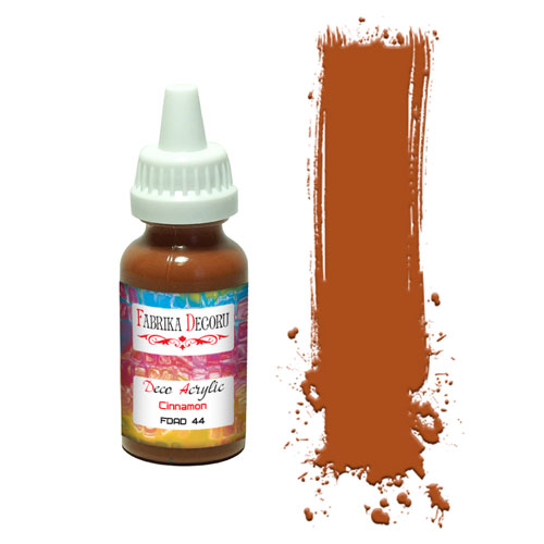 Acrylfarbe Zimt 40 ml - Fabrika Decoru