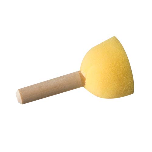 Sponge brush, round 50mm - foto 0