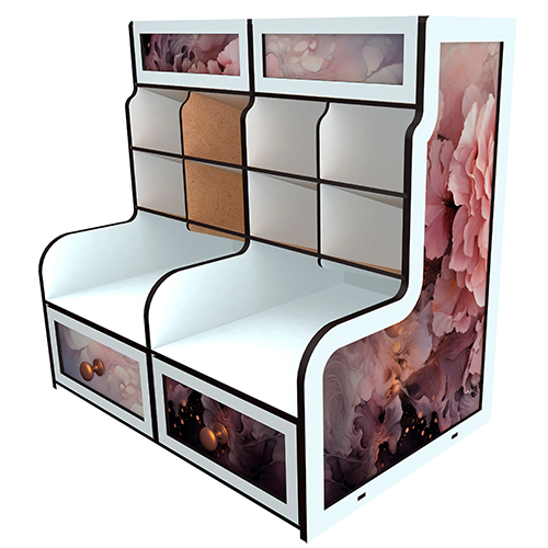 Organizer na biurko na Markery i Przybory, Z obrazkami, 31 x 20 x 30 cm - foto 1  - Fabrika Decoru