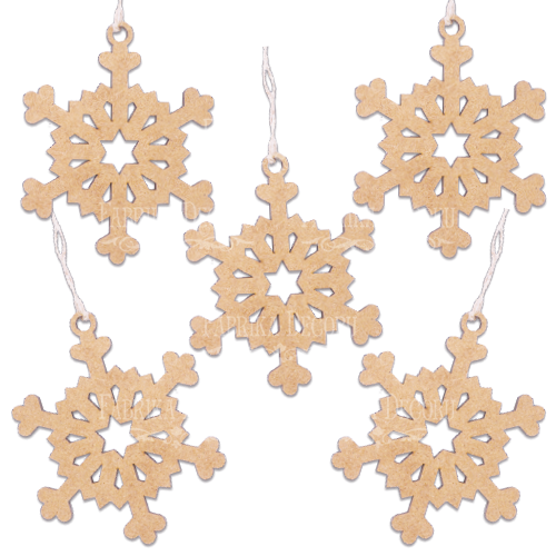 Rohling für Dekoration "Snowflakes-3" #188 - Fabrika Decoru