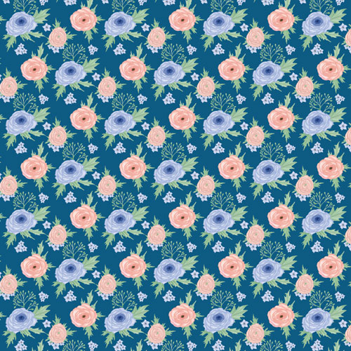 Набор бумаги для скрапбукинга Flower mood 20x20 см, 10 листов - Фото 10