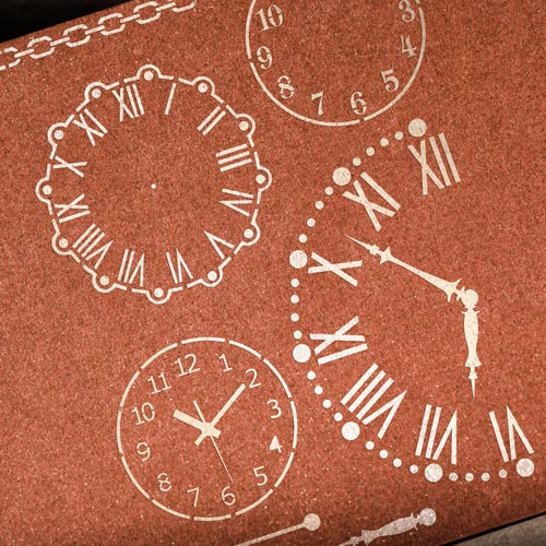 Stencil for crafts 15x20cm "Dials" #093 - foto 1