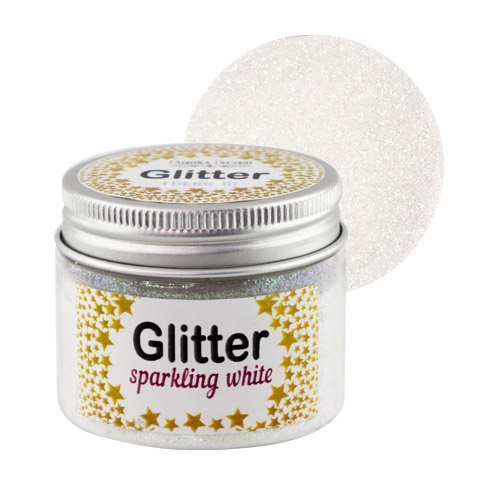 Glitter, color Sparkling white, 50 ml