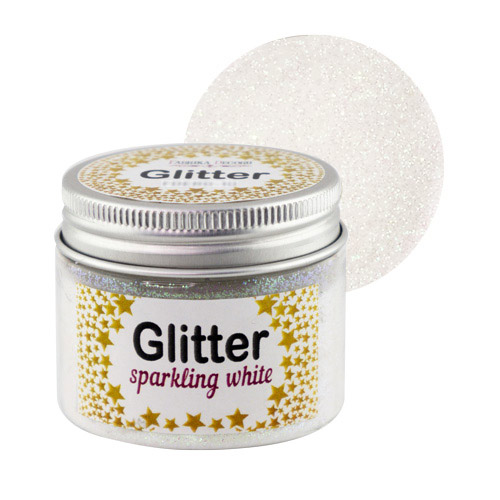 Glitter, Farbe Funkelndes Weiß, 50 ml - Fabrika Decoru