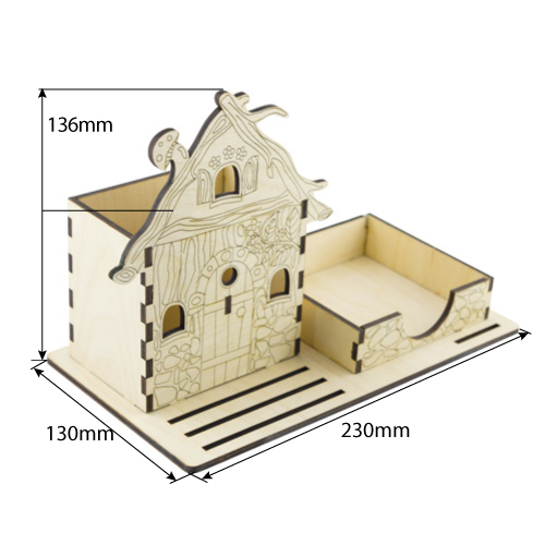 Desk organizer DIY kit "House in the forest", #01 - foto 2