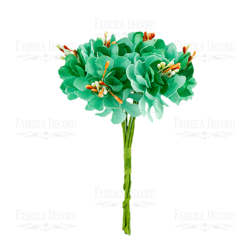 Set of flowers of the apple tree emerald, 6 pcs