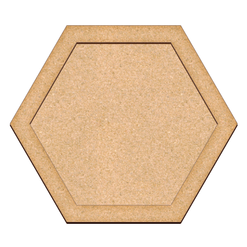Kunstkarton Hexagon, 34,5cm х 30cm - Fabrika Decoru