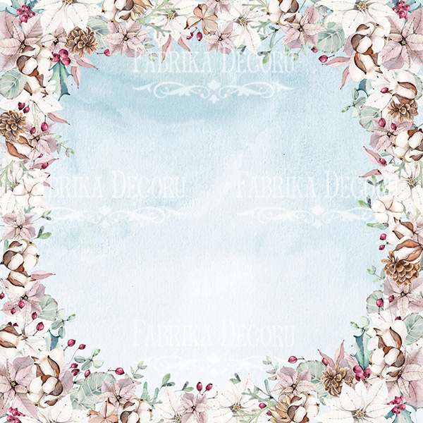 Doppelseitig Scrapbooking Papiere Satz Winter Love Story, 30.5 cm x 30.5cm, 10 Blätter - foto 4  - Fabrika Decoru