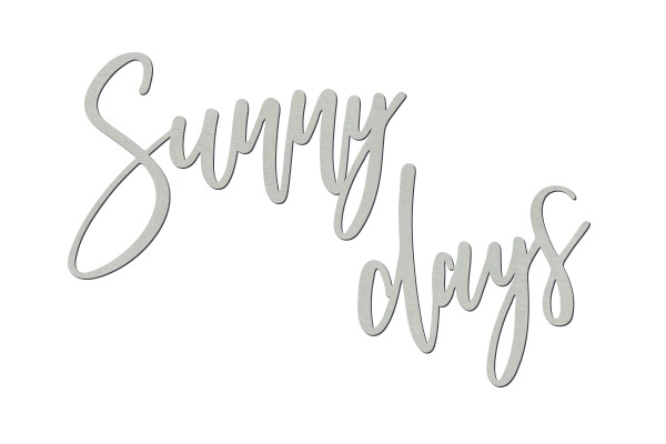 Чипборд Sunny days 10х20 см #434 - Фото 0