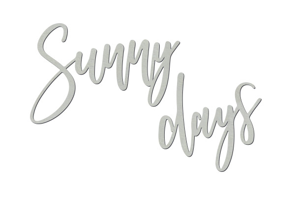 Chipboard "Sunny days" #434 - foto 0