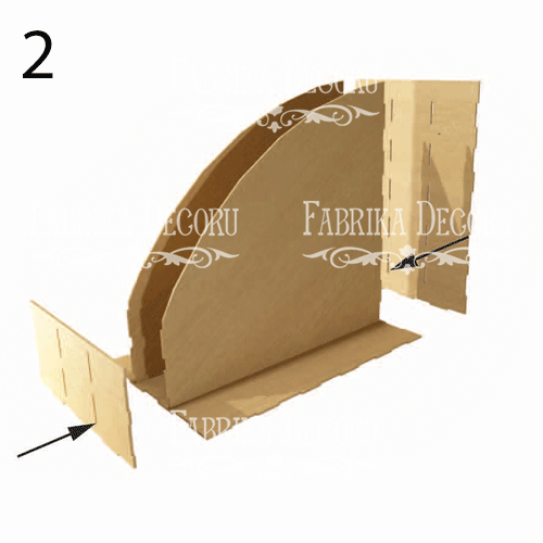 Desktop organizer kit for  paper A3 and scrapbooking paper 12"x12" (3 sections) #012 - foto 5