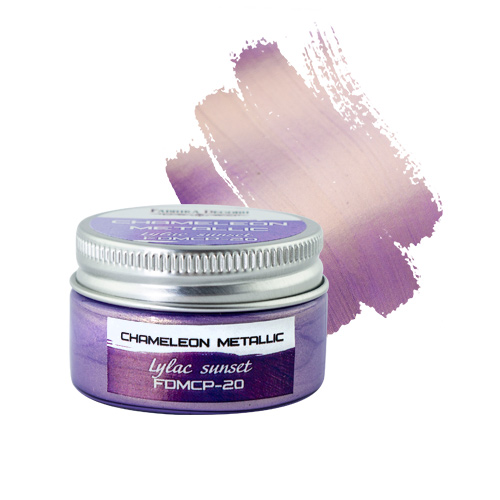 Metallic-Chamäleon-Lack Lylac Sunset 30 ml - Fabrika Decoru