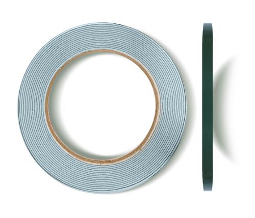 двусторонний скотч на вспененной основе 9 мм х 5 м фабрика декору