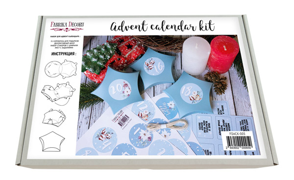 Adventskalender-Kit #5 - Fabrika Decoru