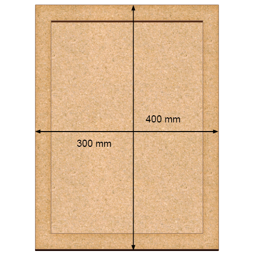 Art board Square, 30cm х 40cm - foto 0